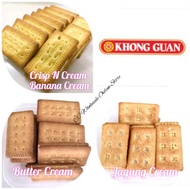  Khong Guan Biscuits Cream Sandwich : Banana Cream / Chocolate Cream / Butter Cream