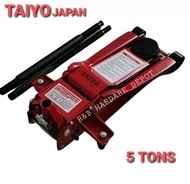 HYDRAULIC FLOOR JACK 5 TONS ( CROCODILE JACK )TAIYO JAPAN HEAVY DUTY DUAL PUMP