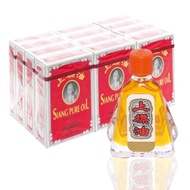 (Lot Of 12) Siang Pure Old Man Red Wind Oil Bottle 3ml Thailand