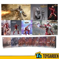 ZD Toys 1/10 Scale - Iron Man + Hall of Armor Armour Set Mark 1, Mark 2, Mark 3, Mark 4, Mark 5, Mar