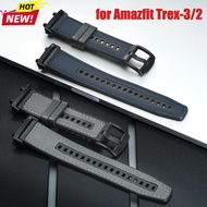 Leather Silicone Strap for Amazfit T-rex 3/2 Replacement Bracelet for Amazfit T-Rex/T Rex Pro sport 