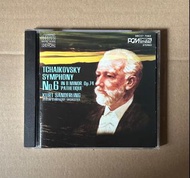 古典音樂classical music CD: Sanderling指揮柴可夫斯基第六交響曲（天龍Denon 3800日圓黑面刻字頭版）