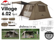 Naturehike Village 6.02 Tent #เตHนท์ขนาด 3-4 คนเต้นท์กางเก็บเร็วคุณภาพสูง