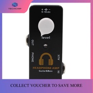 TECHCHIP- HEADPHONE AMP Micro-Type Headphone Amp Guitar Effect Pedal