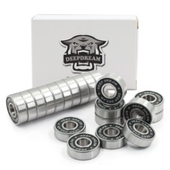 Premium 20Pcs 608rs Bearings Skateboard Bearings ABEC Bearings Chrome Steel Ball Bearing Longboard B