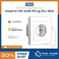Aqara H2 Wall Plug EU WP-P01D 16A, international version, Zigbee 3.0, compatible with Google,Homekit