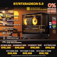 # DOTATECH R7/RTXRADEON 5.3 PC GAMING PACKAGE / 16GB DDR5 / 1TB NVME / CPU R7 8700F + GPU OPTION(S)