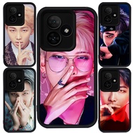 Casing for Realme C53 C33 Note 50 6 60 C35 Narzo 50A Prime C67 C51 C55 C63 C61 C31 GT 5G Black Silic