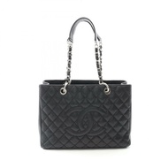 CHANEL Matelasse Grand Shopping Tote GST 鏈條單肩包 A50995 小牛皮 SHW
