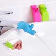 【High Elastic】 2 Way Food Grade Silicone Sink Bath Tap Bathroom Kitchen Faucet Extender Children Wash Hand Rinse Mouth
