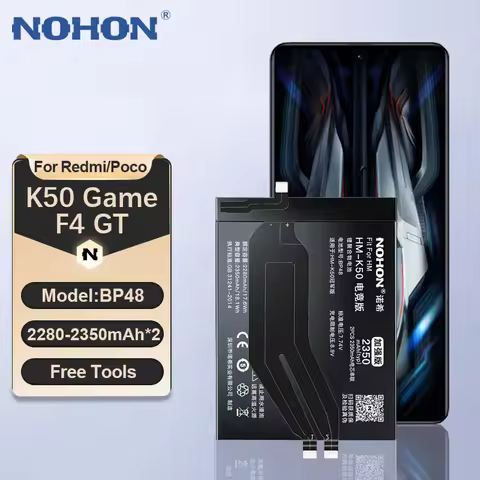 NOHON BP48 BM5S BM5J BM5T-A Battery for Xiaomi Poco F4 GT F6 X6Pro Mi 13T 12T Redmi K80 K70 K60 Ultr