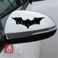 Batman grunge Car sticker 15cm logo Rearview Mirror, Cool sticker