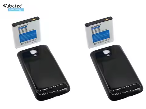 Wubatec 2x 5200mAh S4 NFC Extended Battery For Samsung Galaxy S 4 SIV I9500 I9502 I9505 I9508 I9507V