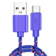 USB ชนิด C ที่ชาร์จไฟรวดเร็ว USb สายเคเบิล USb C สายชาร์จชนิด C ข้อมูล USB C สำหรับ Samsung S9 Note 9 Huawei P20 Pro Xiaomi 1M/2M/3M