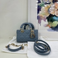 迪奧/Dior mini橫版戴妃三格 D-joy 原始成色 23年編碼