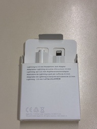 Apple Lightning 轉 3.5mm Headphone Jack Adapter 耳機 耳筒 轉插