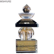 11.6X5.5CM Tibetan Suppliers Colored/Transparent Resin Retro Delicate 5 Wheels Design Stupa Buddhist