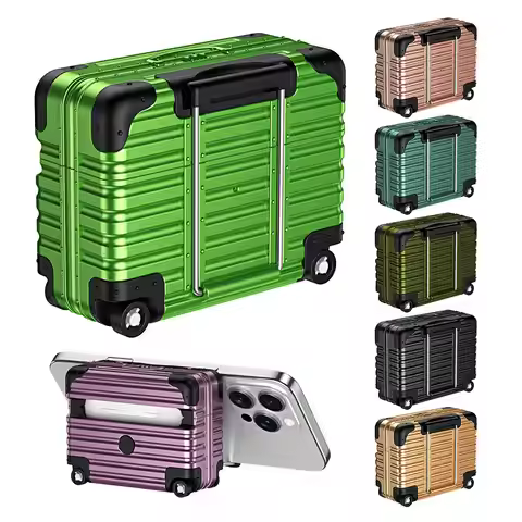 Individual Suitcase Earphone Case for Airpods 4 Pro 3 2 Air Pods Pro3 Pro2 Luggage Custodia Headphon