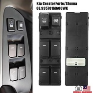 WJRRHD Power Master Window Switch For Kia Cerato Forte TD 2010-2012 Right Hand Drive Main Switch Wit