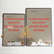 ในที่สุดก็เป็นของเดิมสำหรับซัมซุงกาแล็กซีแท็บ S10 FE SM-X520 SM-X526 SM-X526B จอแสดงผล LCD แผงหน้าจอ
