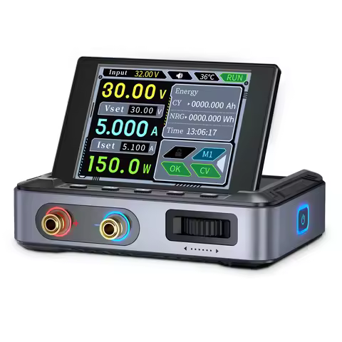 FNIRSI DPS-150 Programmable CNC DC Power Supply 30V 5A Adjustable Voltage Regulated Laboratory Bench