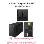 Universal Outlet Plug output ups apc bx650lims 650Va