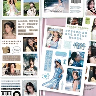 8-200pcs Chinese Actors Bai Lu Zhang Jingyi Photo Stickers Rosy Zhao Lusi Cecily Vivian Zhang Ruonan