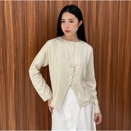KEMEJA Ailee Long Sleeve Top | Long Sleeve Top | Blouse Blazer SemiwoolWanita | Daily Work Clothes W