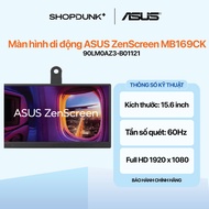 ASUS ZenScreen MB169CK 90LM0AZ3-B01121 Portable Monitor (16 inches | FullHD | IPS | 5MS)