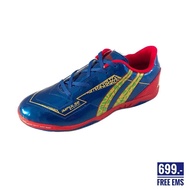 [Best Seller] ส่งฟรีรองเท้าฟุตซอล PAN PF14P5 IMPLUSE GRAFFITI สีน้ำเงิน รองเท้าฟุตบอลแพน Futsal Shoes