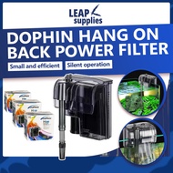 Dophin Hang on Back Power Filter | HOB Aquarium Fish Tank Water Filter