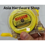 MAGNUM 5 Meter Transparent Handyman's Meter 5m x 19 Feet Shatterproof 2-Sided Number MeterMagnum