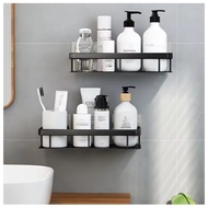HW105-High Quality Wall Mounted Rectangular Rack Bathroom Storage Rack Towel Rack Wall Shower Shampo