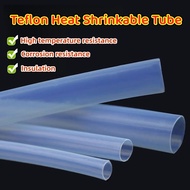 Teflon PTFE Heat Shrink Tubing Transparent Ultra-thin High Temperature Resistant 1.7 Times Corrosion