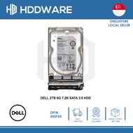 DELL 2TB 7.2K SATA 3.5 HDD // 055FX5 // ST2000NM0033 // 1FD200-151
