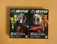 Bandai 幪面超人 Masked Rider 假面騎士 仮面 Shodo 掌動驅 No.  14 15 Rider 1 Rider 2 新1號 新2號 一對