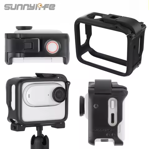 Sunnylife For Insta360 Go 3 3S Shock-proof Protective Frame for Insta360 Go3/ GO3S Quick Release Cas