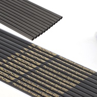 12pcs ID6.2mm 100% Pure Carbon Arrow shaft Gold Logo Arrow Tube Archery DIY