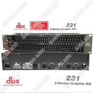 DBX Eq Equaliser DBX231 2-Series Graphic EQ Equalizer DBX231 Good