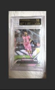Topps now messi 美斯BGS黑10 全10分 black label 足球