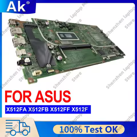 X712FA X712FL X712FB X712FF Laptop Motherboard For ASUS With I3 I5 I7 CPU X712FJG K712F X712F A712F 