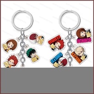 HK2 My Hero Academia Acrylic Keychain Izuku Midoriya Pendant Bags Accessories Anime Periphery HK2