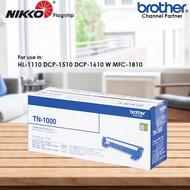 Brother Toner TN-1000 for Printers TN1000 1000  HL-1110 HL-1210W DCP-1510 DCP-1610 W MFC-1810 MFC-19