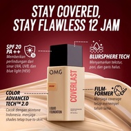 OMG OH MY GLAM Coverlast Liquid Foundation