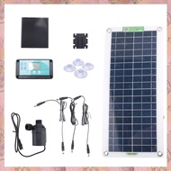 (XHJO) 1Set 50W Solar Water Pump DC12V 800L/H Low Noise Solar Water Fountain Pump Plastic+Metal