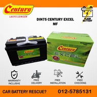 [ Installation Provided ] DIN75 | DIN66 | LN3 ] Century EXCEL MF | Car Battery Bateri Kereta | X70
