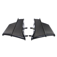 คาร์บอนไฟเบอร์ 100% สิ่งทอลายทแยงมันวาว สปอยเลอร์คาร์บอนไฟเบอร์ Winglet สำหรับ Ducati Panigale V4 V4