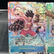 Anime Proxy OPCG Collection Card EB02-061 Monkey D. Luffy English Manga Art 25Th OP09-118 Gol D. Rog