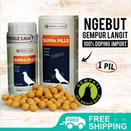 SEMPATI Supra Pills Doping Vitamin Burung Merpati Pil Supra Versele Laga Import Jamu Obat Giring Merpati Tomprang Kolongan Tinggian Dara Pos