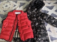 幼童Burberry羽絨背心及外套